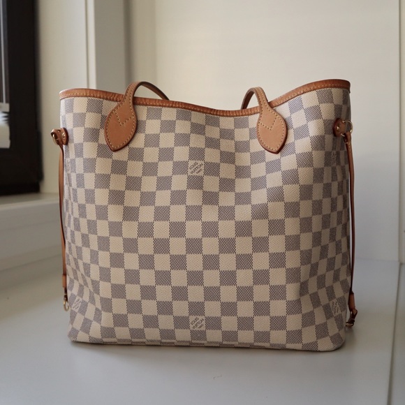 XSOLDX Louis Vuitton Neverfull Damier Azur MM - Picture 3 of 9